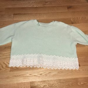 Topshop copped sweater